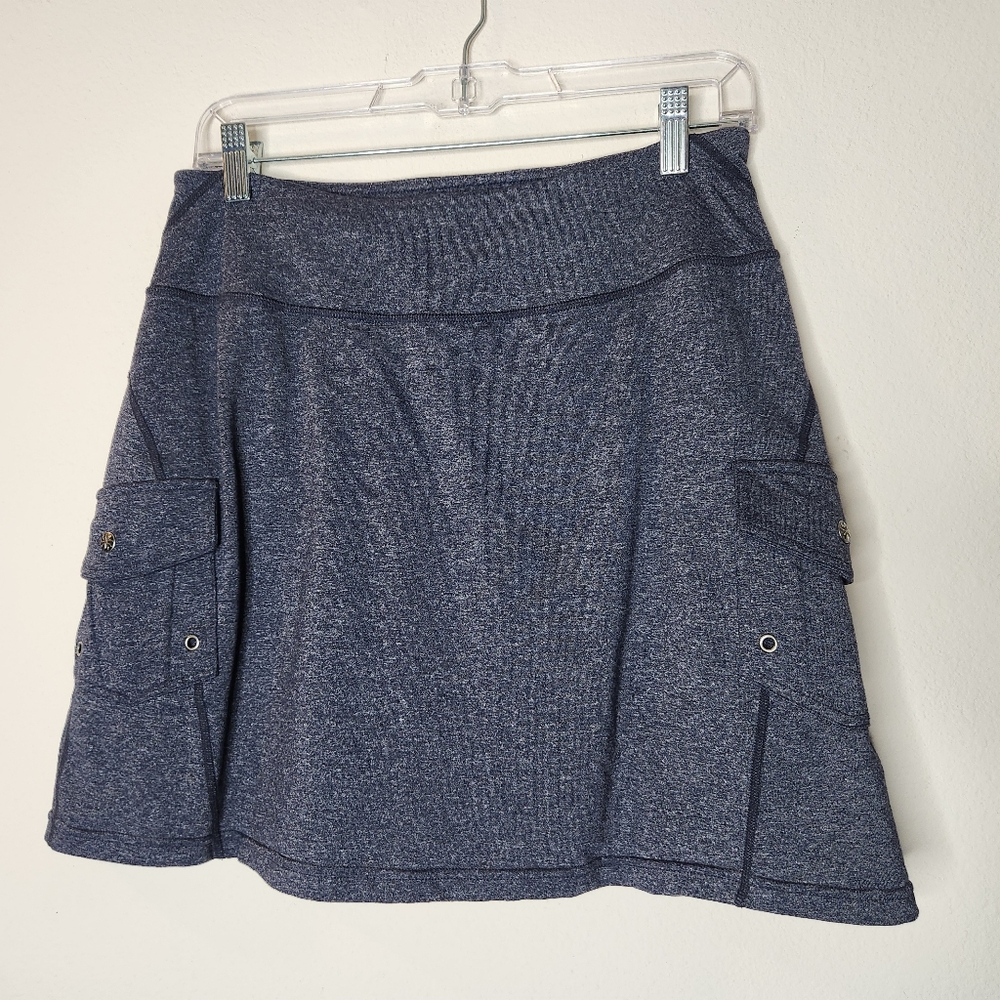 Athleta Womens Small Blue Oasis Skort Lined Skirt